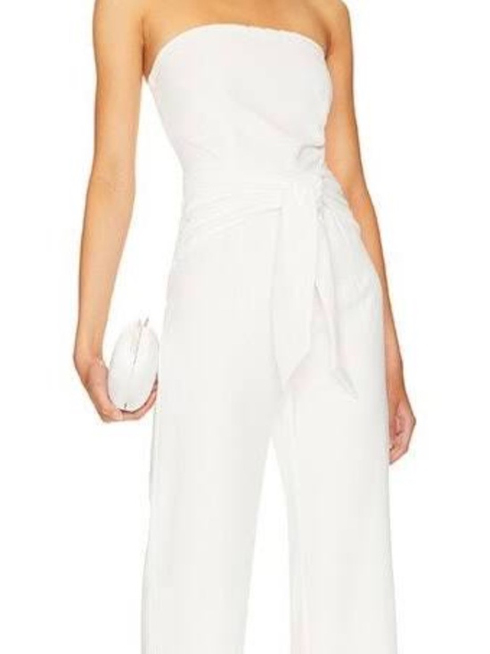 superdown Pants - Superdown Jordan Tie Waist Jumpsuit